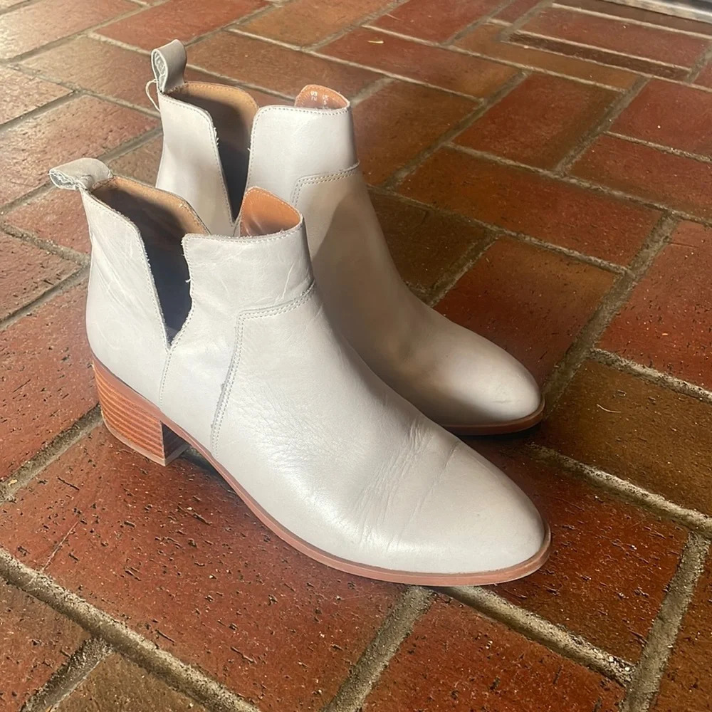 Gray Rosie Franco Sarto Booties 7